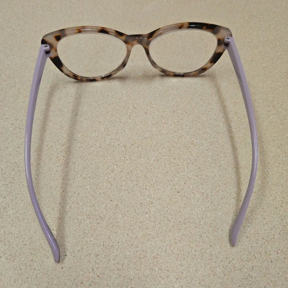 Marilyn Monroe Reading Glasses Cat Eye Tortoiseshell Lavender +2.50 Women Purpl